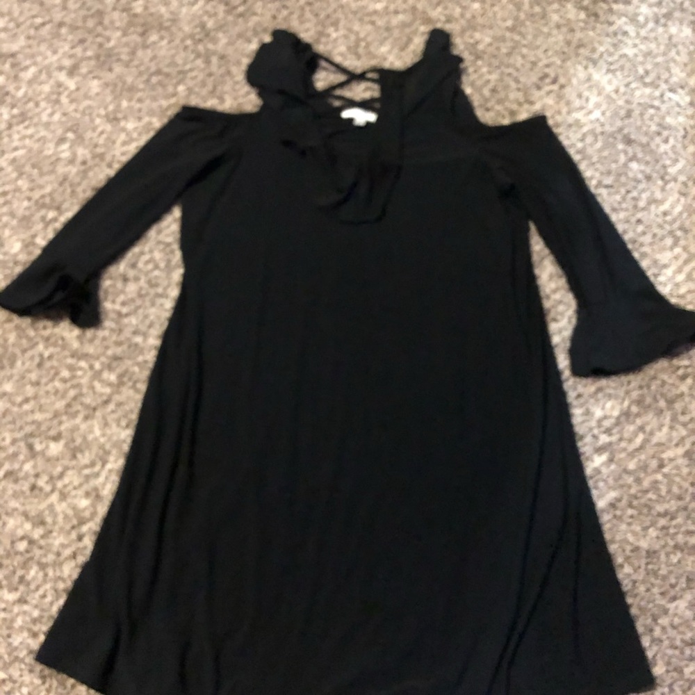 black dress